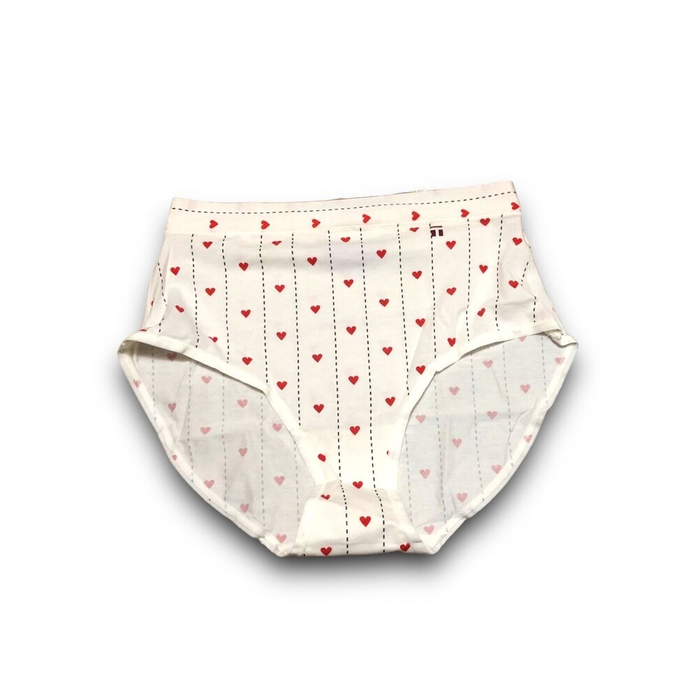 Tommy John Women's Cool Cotton "Heart Print" Brief - Med